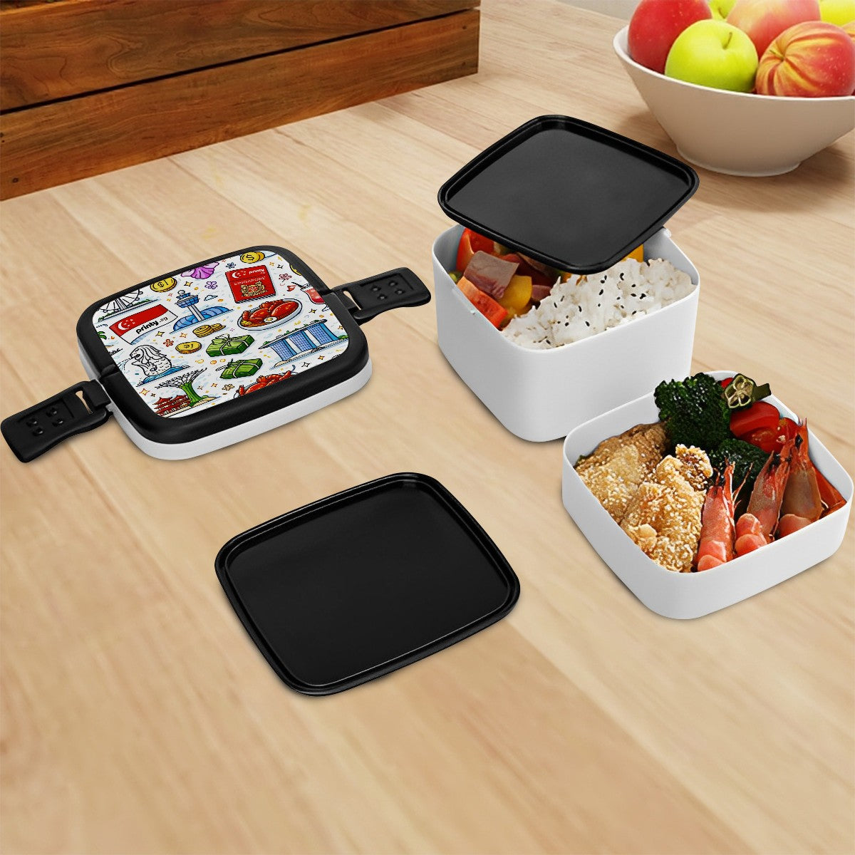 Custom Stackable Bento Box