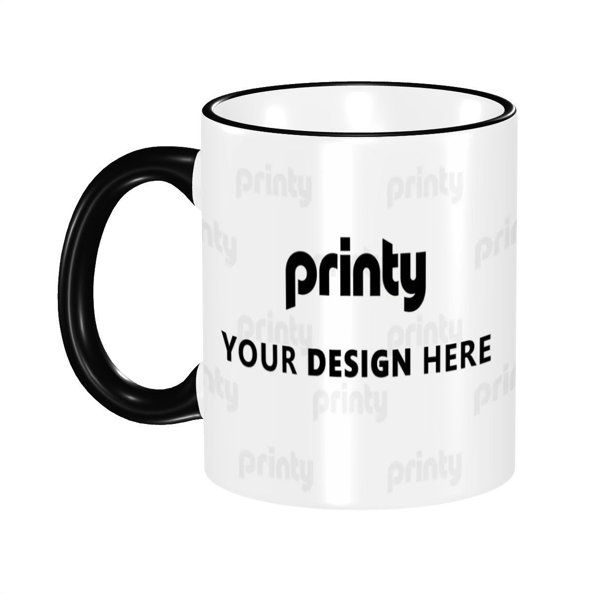 Custom Colored Ceramic Coffee Mug (11oz) (All Over Print)