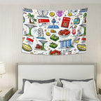 Custom Wall Tapestry Wall Art Decor (2:3) (Horizontal)