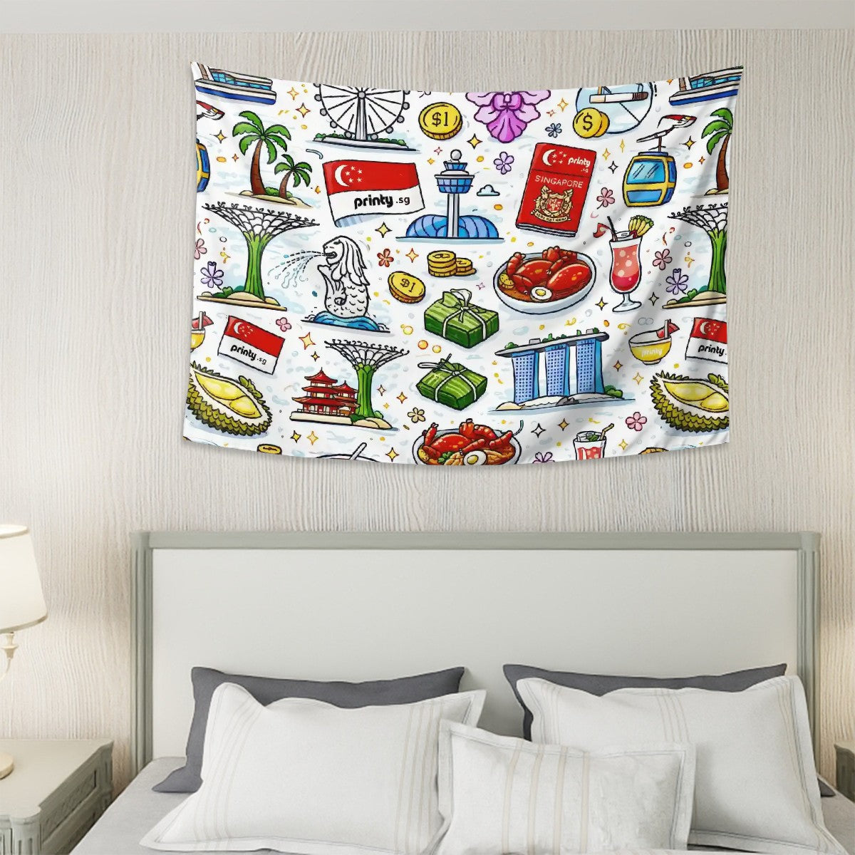 Custom Wall Tapestry Wall Art Decor (2:3) (Horizontal)