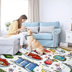 Custom Large Area Rug Floor Carpet (5:4)
