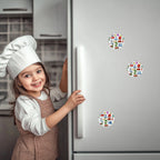 Custom Round Fridge Magnets