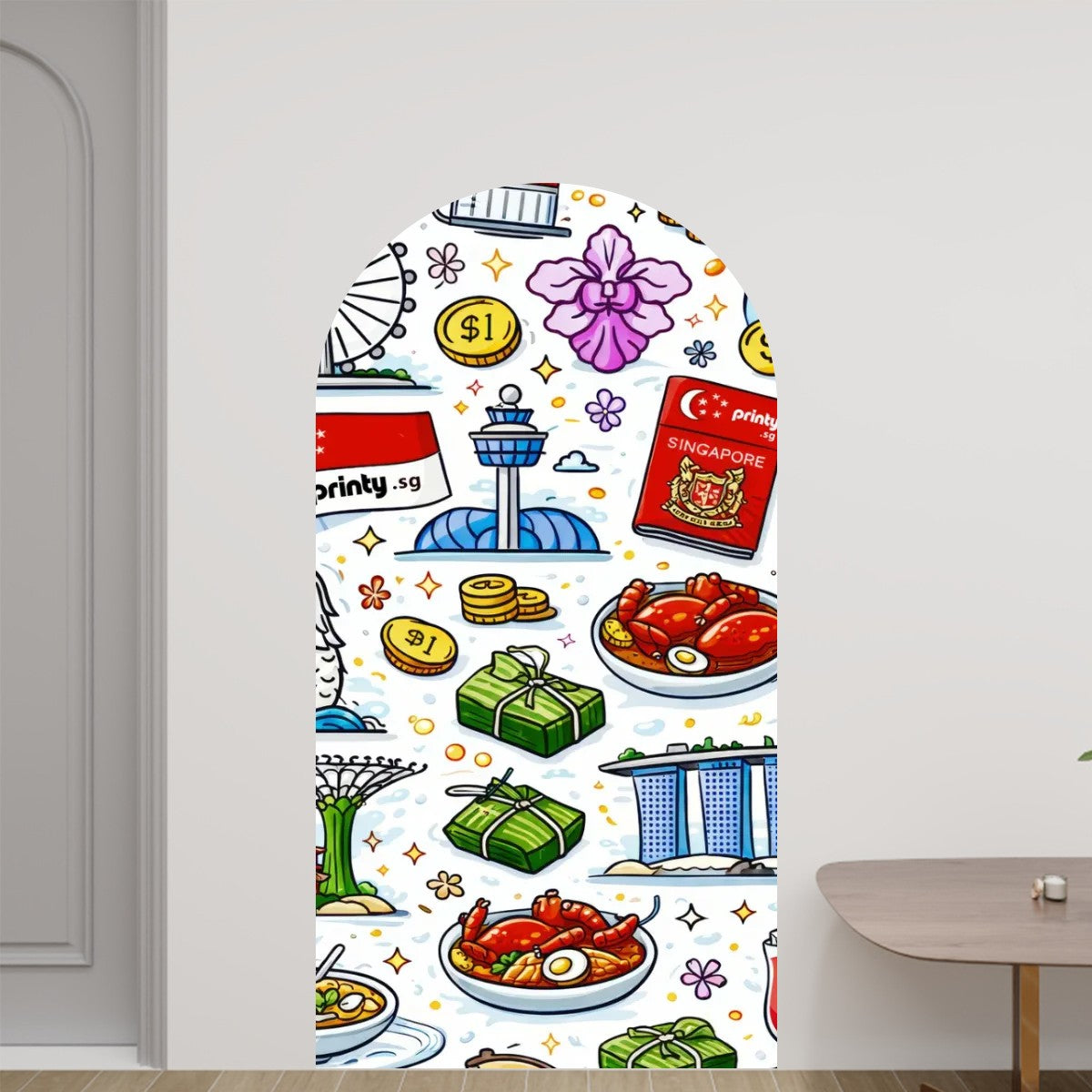 Custom Arch Wall Decals