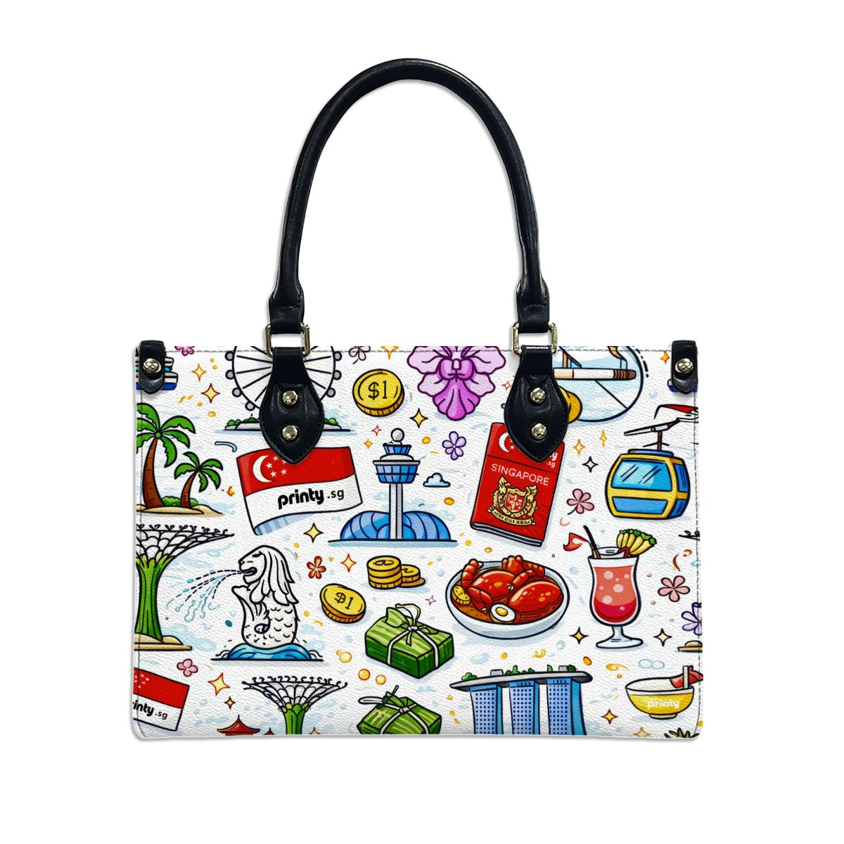 Custom PU Tote Bag for Women
