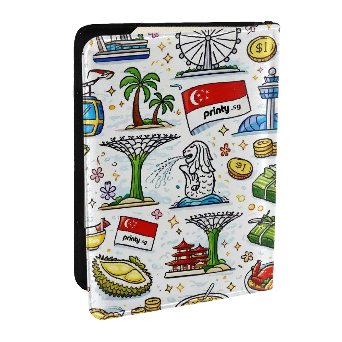 Custom Large Passport Holder for Travel (Double-Sided Pattern)