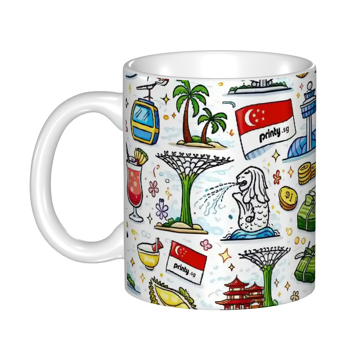 Custom Ceramic Coffee Mug (11oz) (All Over Print)