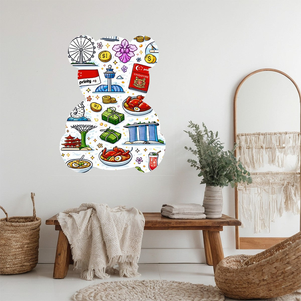 Custom Small Die-Cut PVC Stickers (UV) 20"x24"