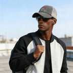 Custom Washed Denim Mesh Cap