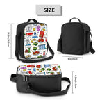 Custom Insulated Lunch Bag with Shoulder Strap