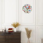 Custom PVC Wall Clock without Scale
