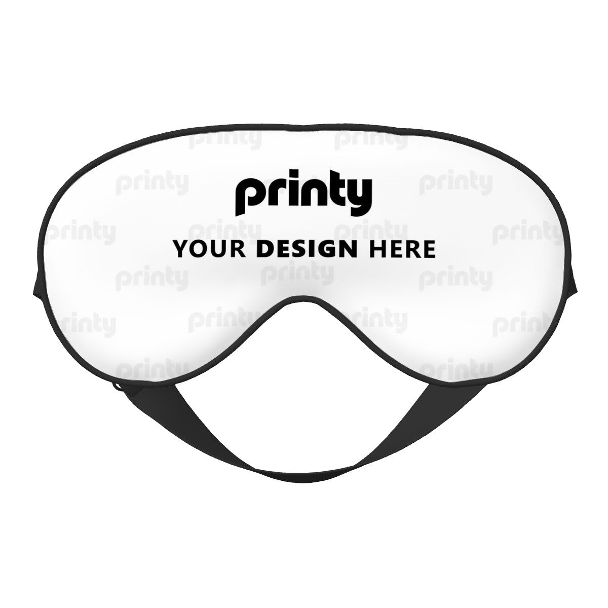 Custom Sleep Mask with Adjustable Buckle