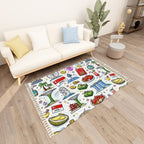 Custom Area Rug with Tassels (3:2)