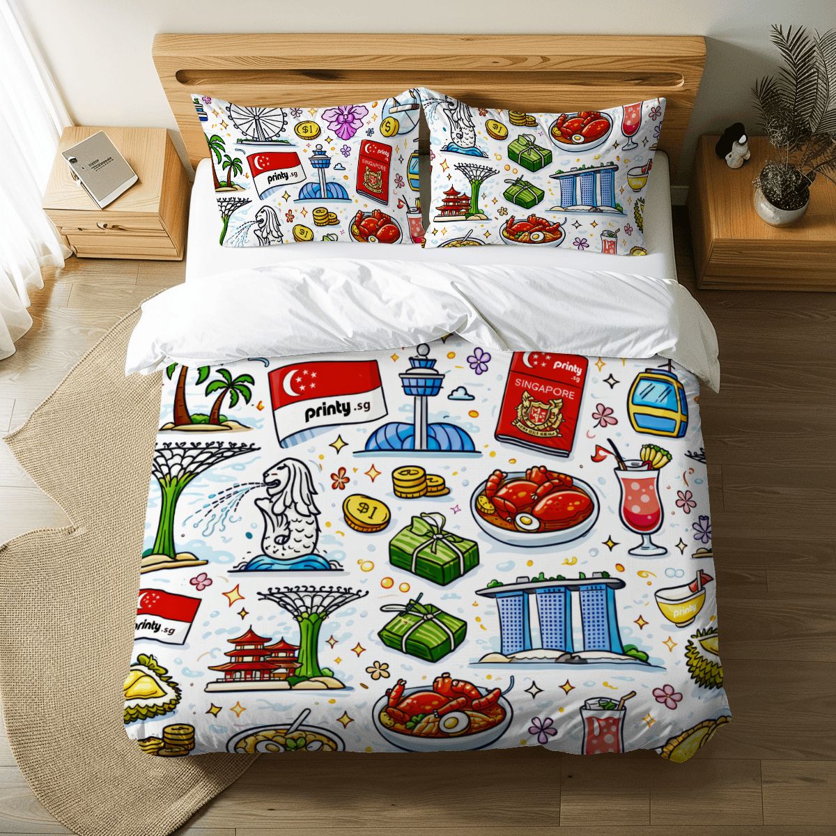 Custom King Duvet Cover Set