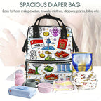 Custom Multifunctional Large Capacity Mommy Backpack Diaper Bag