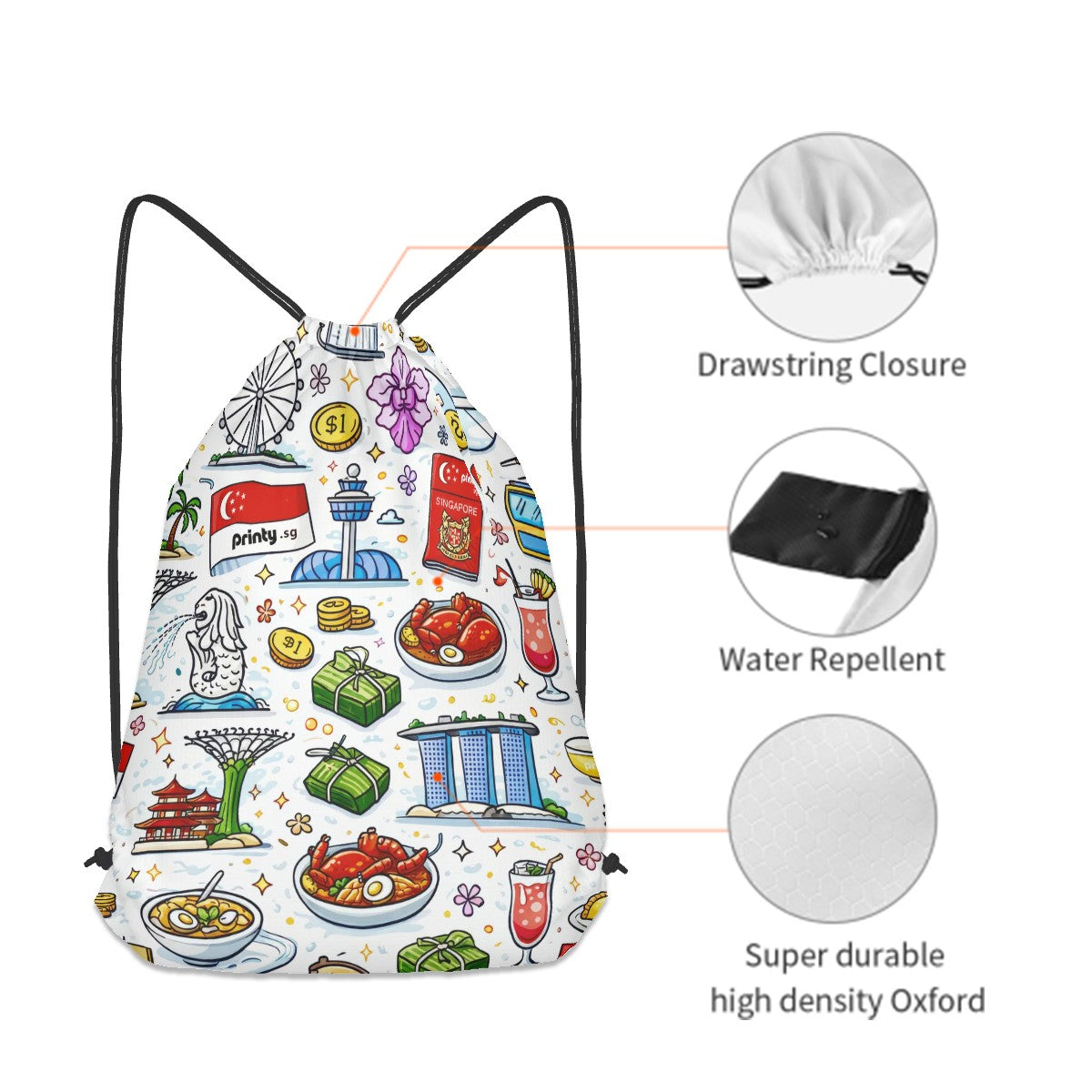 Custom Drawstring Backpack
