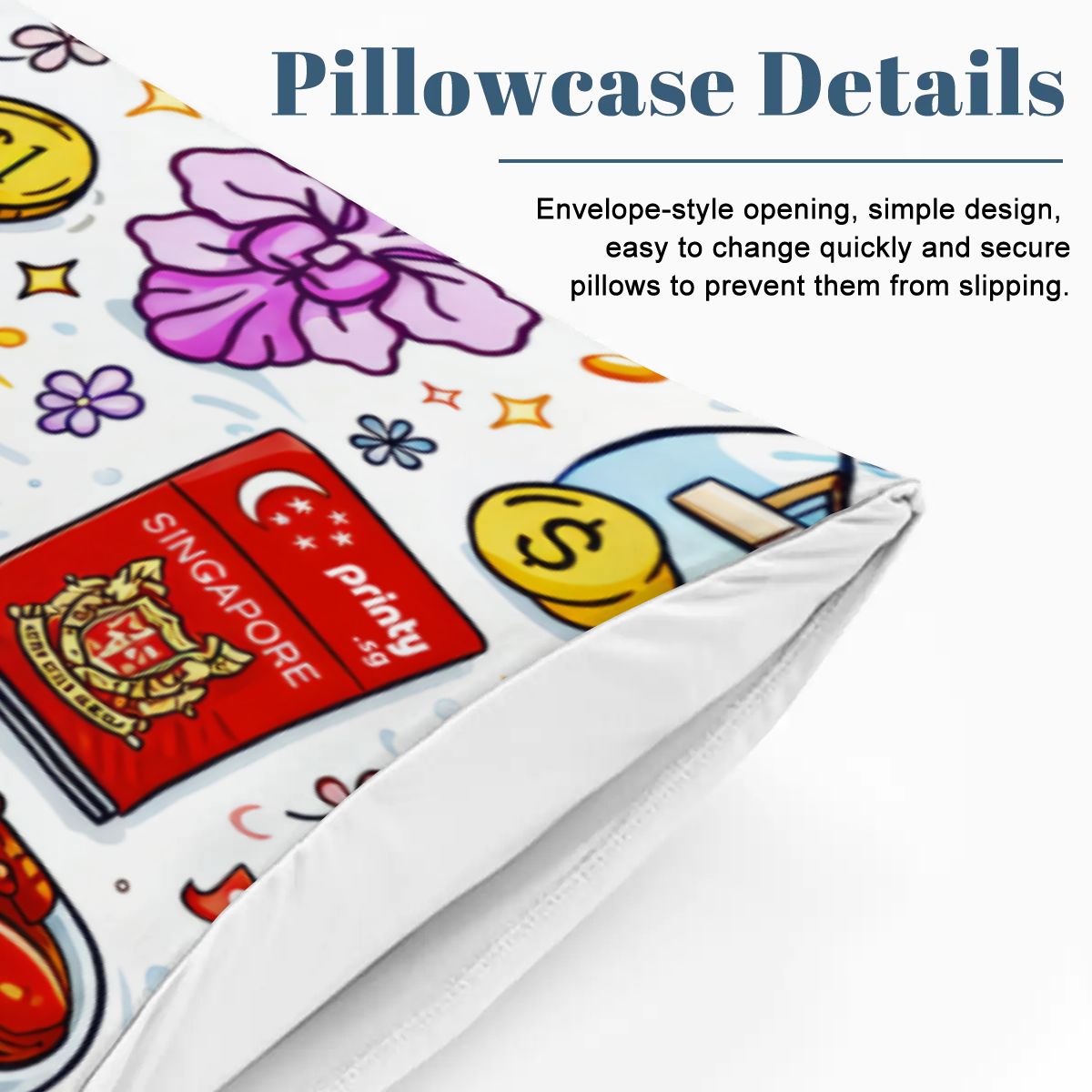 Custom Twin Duvet Cover Set 68"x86"