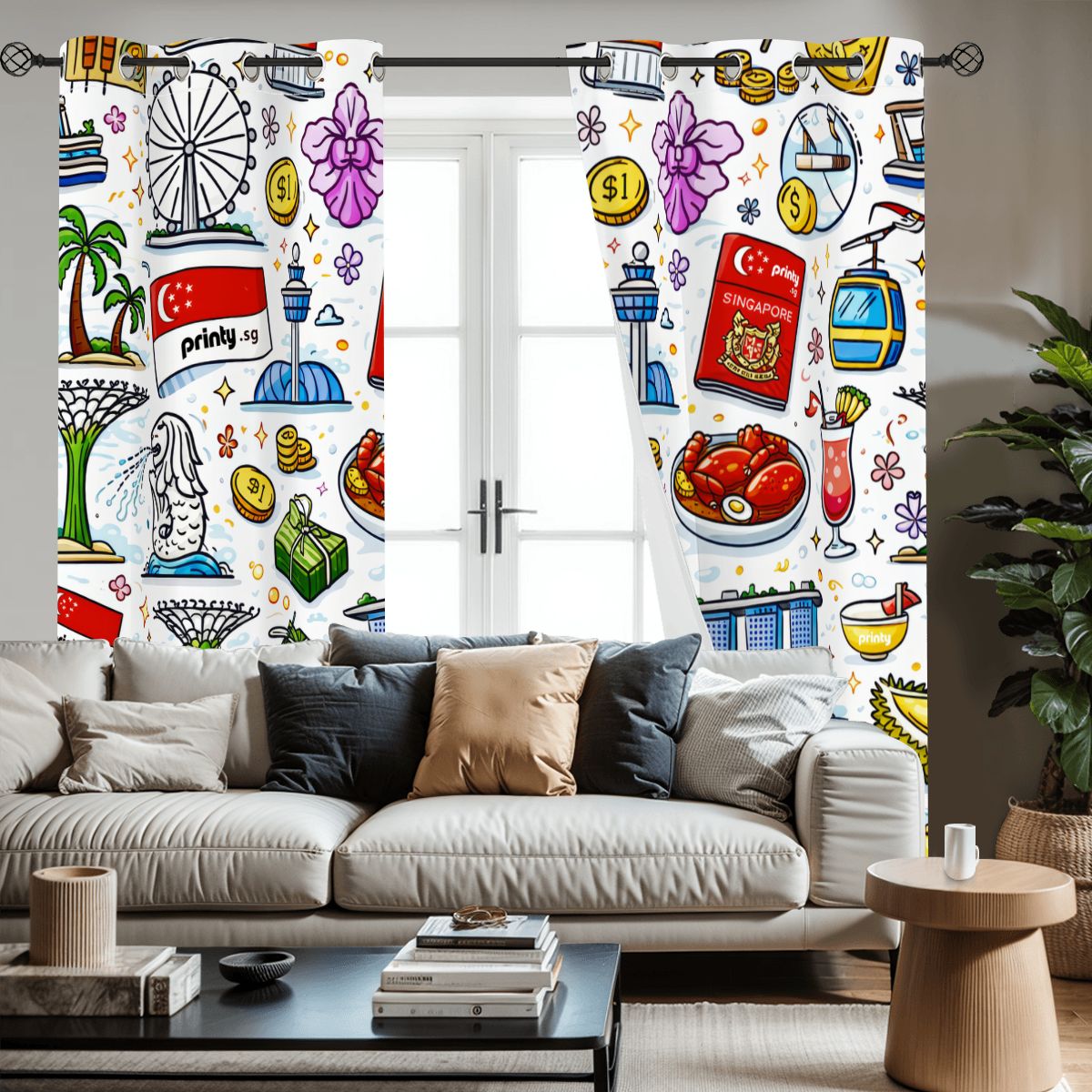 Custom Multi Sizes Blackout Curtains