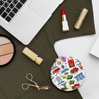 Custom Round Shape Portable Pocket Mirror
