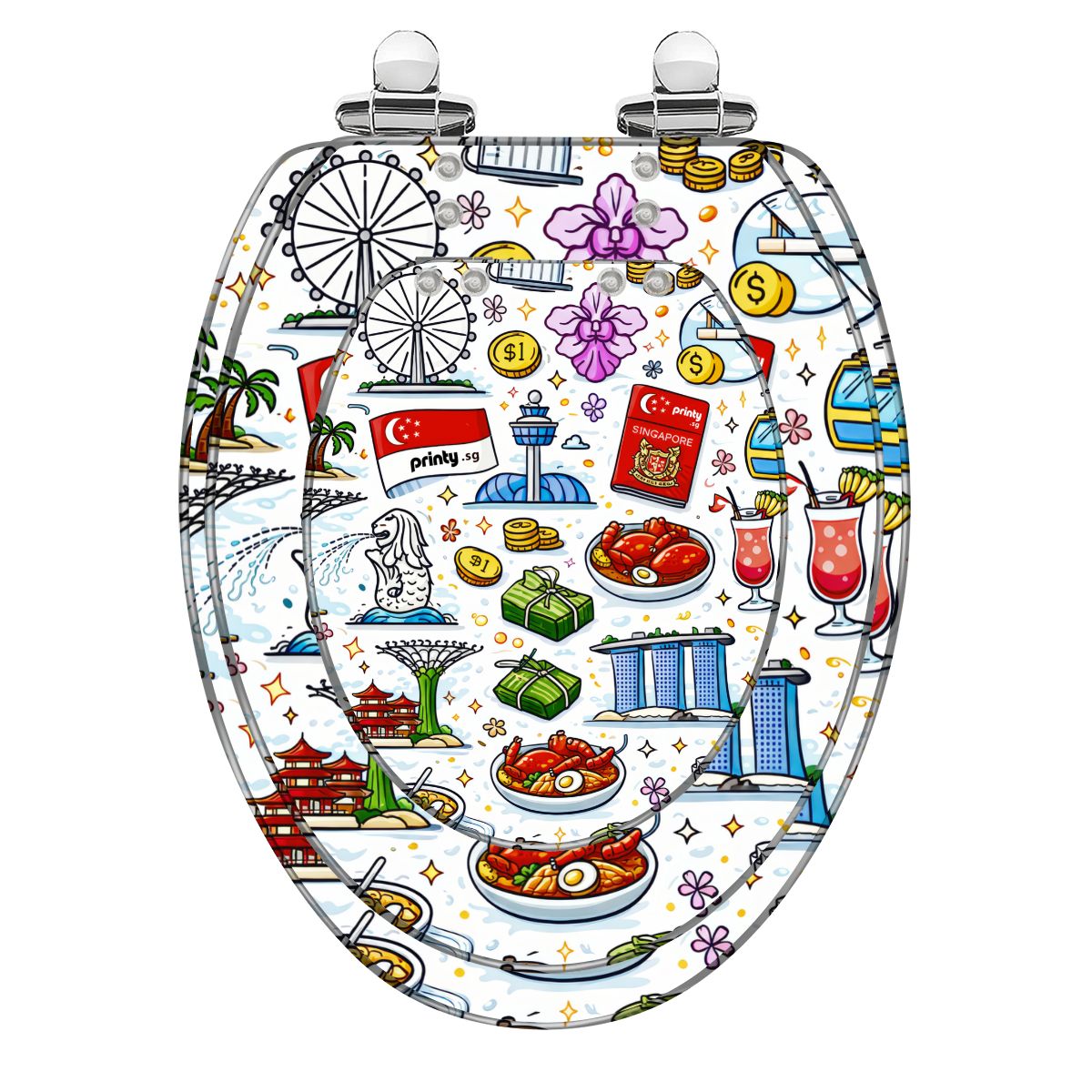 Custom Family Toilet Seat