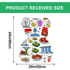 Custom Small Die-Cut PVC Stickers (UV) 20"x24"