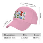 Custom Curved Eaves Trucker Hat (Solid Color)