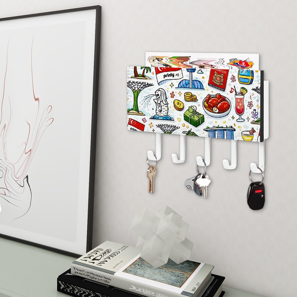 Custom Key Holder Wall Mount