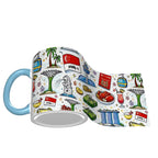 Custom Colored Ceramic Coffee Mug (11oz) (All Over Print)