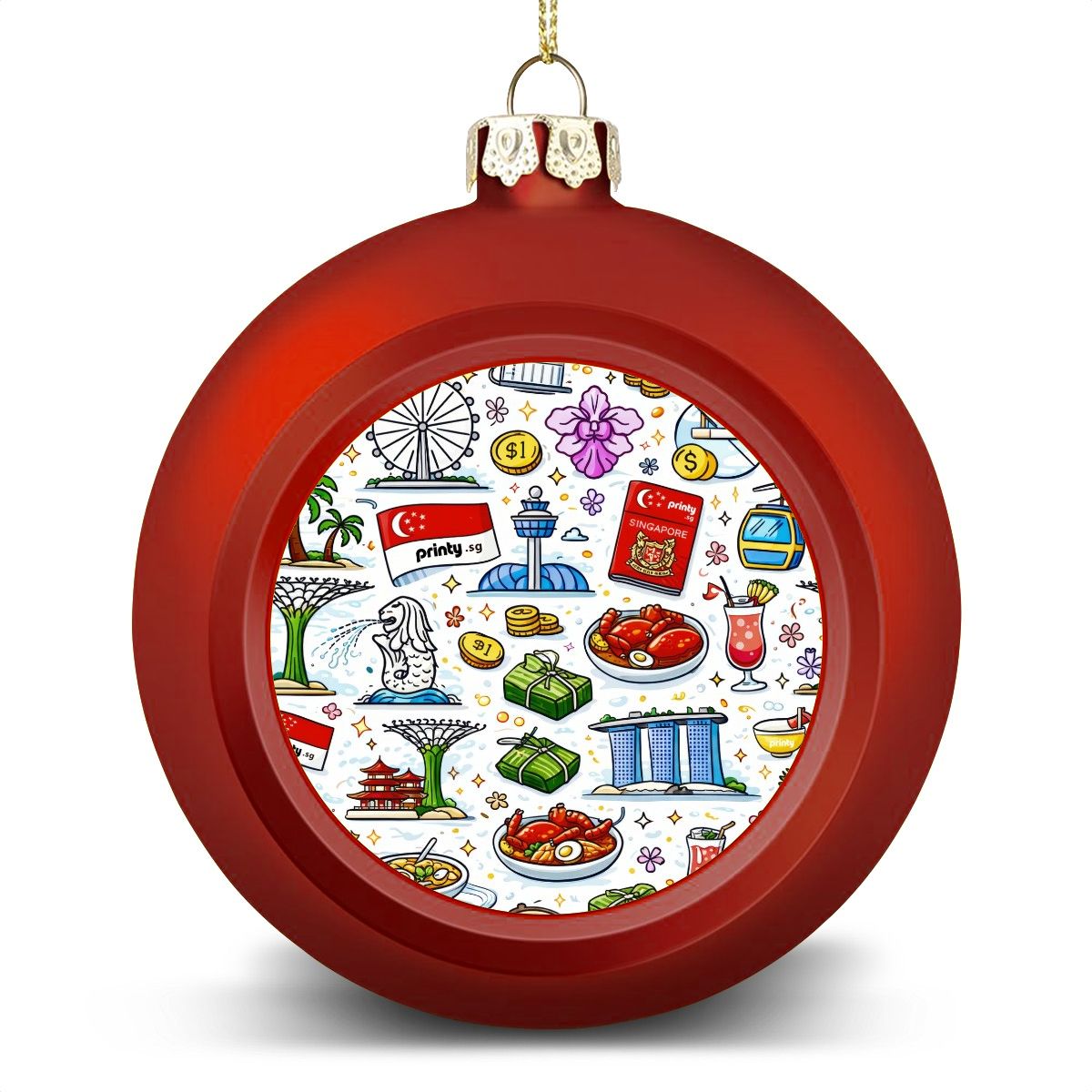 Custom Christmas Ball Ornaments