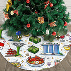 Custom Plush Christmas Tree Skirt