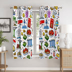 Custom Blackout Curtains 52"x63"x2pcs
