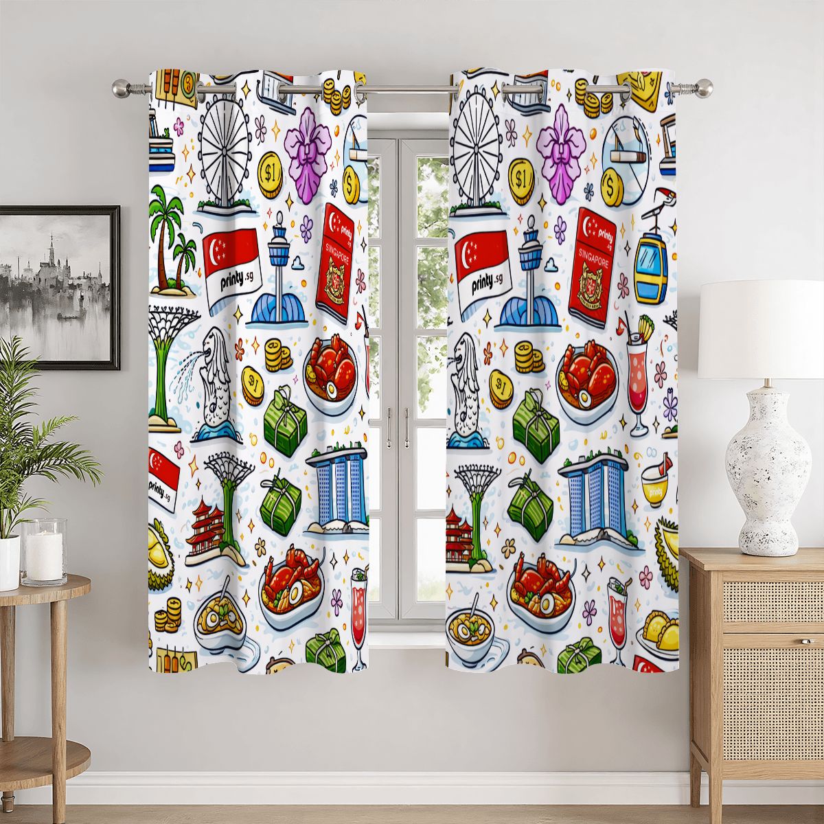 Custom Blackout Curtains 52"x63"x2pcs