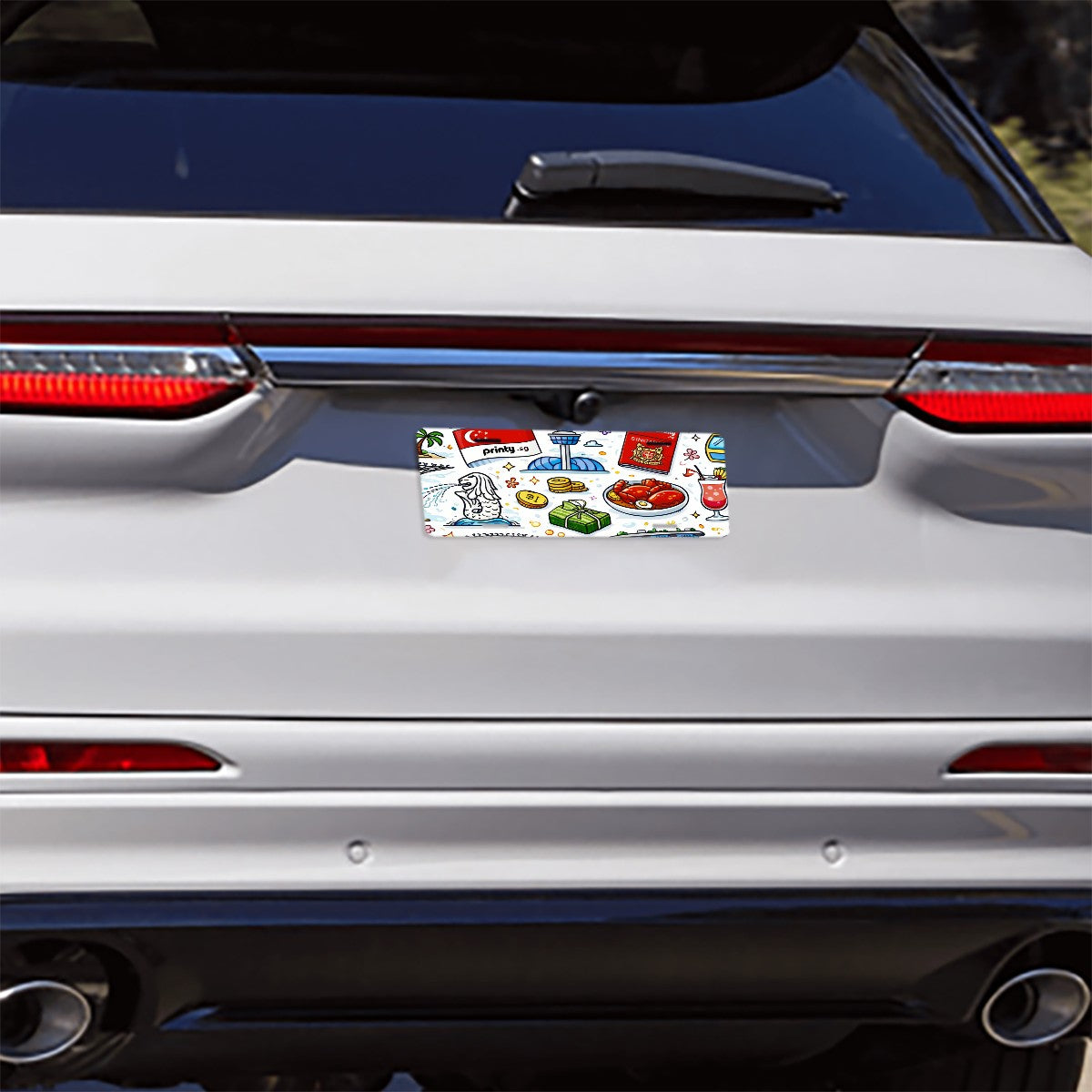 Custom Aluminum Thick License Plate
