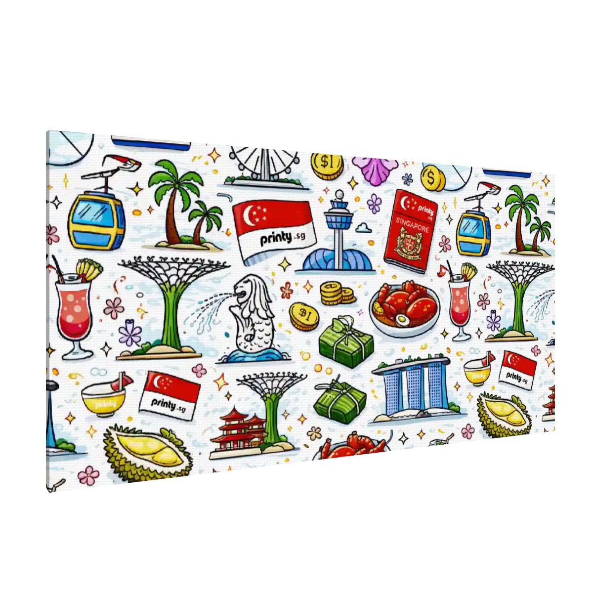 Custom Canvas Prints Wall Art (2:1)