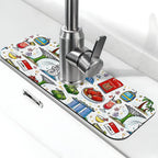Custom Faucet Mat for Kitchen Sink