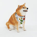 Custom Dog Bandanas Double Sided with Buckle