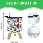 Custom Small Plant Pots with Legs Set of 3