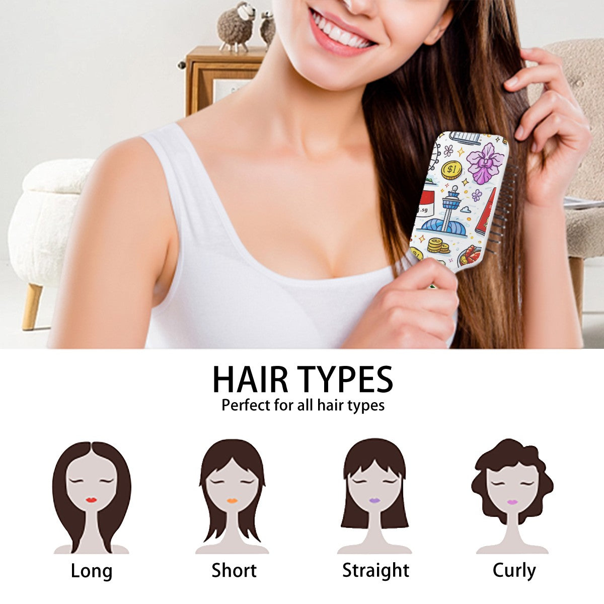Custom Air Cushion Hair Brush