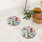 Custom Diatomaceous Earth Coaster