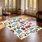Custom Area Rug without Tassels (3:5)
