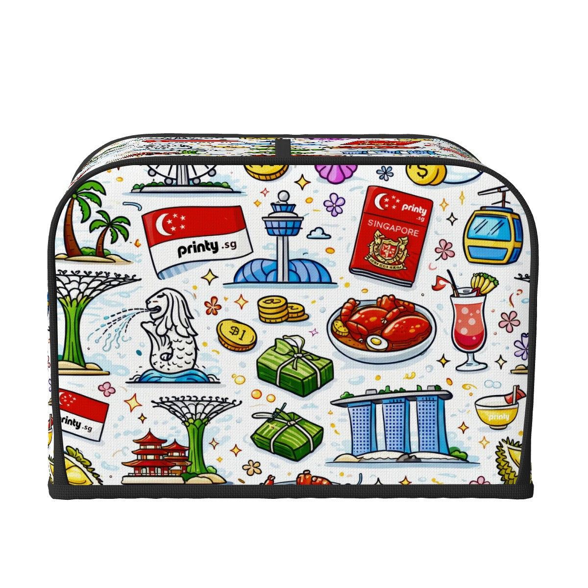 Custom 4 Slice Toaster Cover