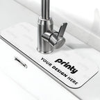 Custom Faucet Mat for Kitchen Sink