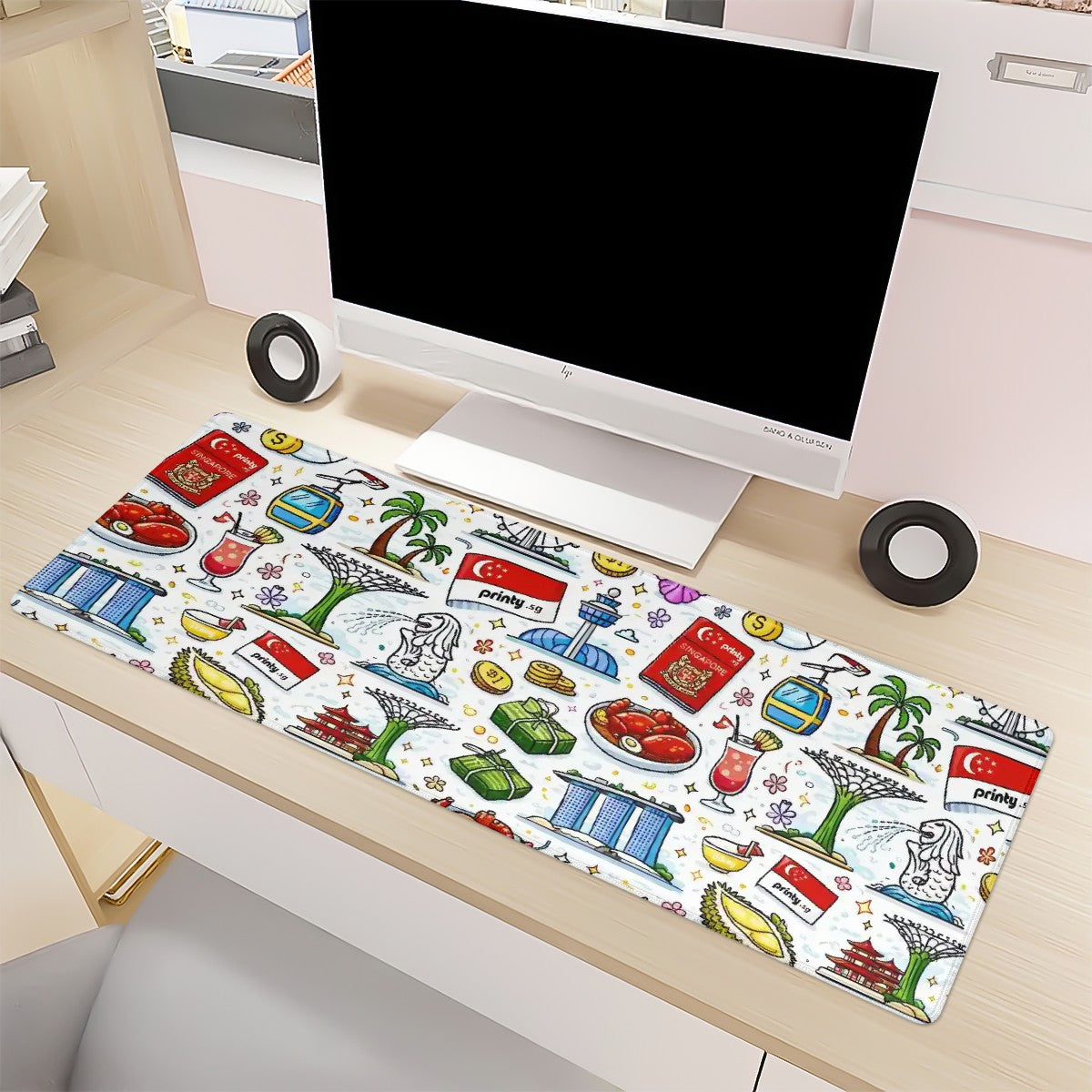 Custom Extra Large Rubber Mouse Pad 31.5"x11.8"