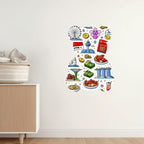 Custom Small Die-Cut PVC Stickers (UV) 20"x24"