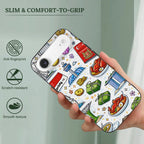 Custom iPhone 17 Air TPU Black Phone Case