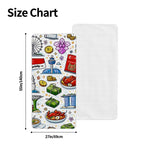 Custom Coral Fleece Bath Towels 55"x27"