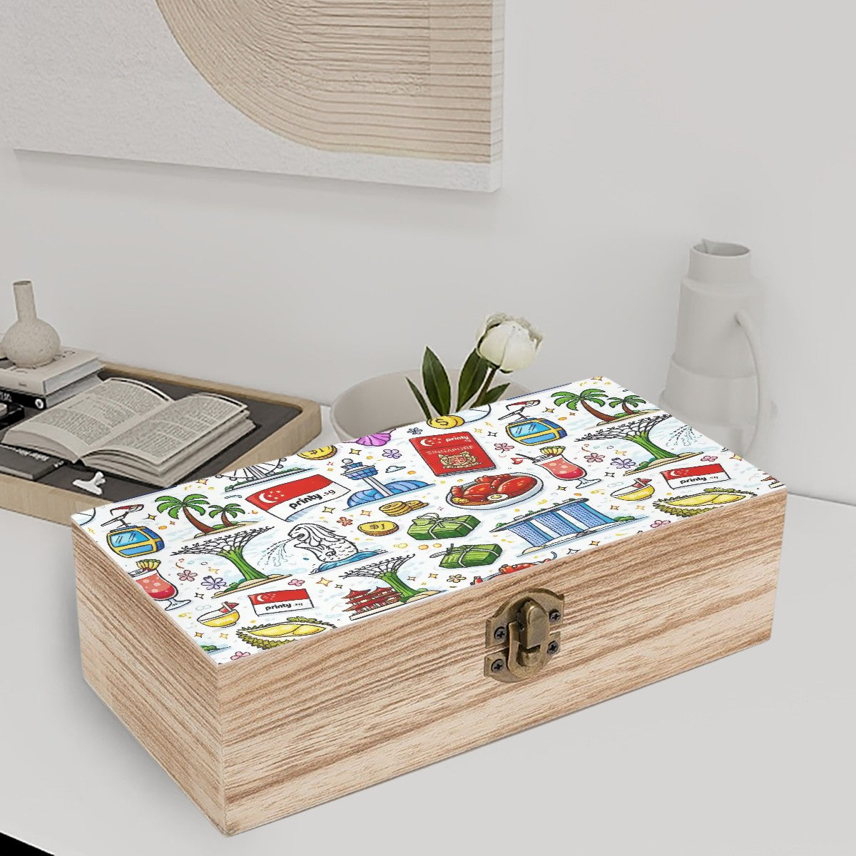 Custom Wooden Storage Box
