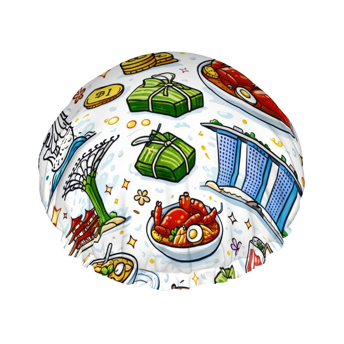 Custom Reusable Shower Cap