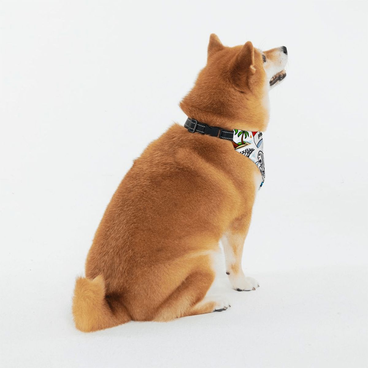 Custom Dog Bandanas Double Sided with Buckle
