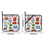 Custom Pot Holders Set of 2