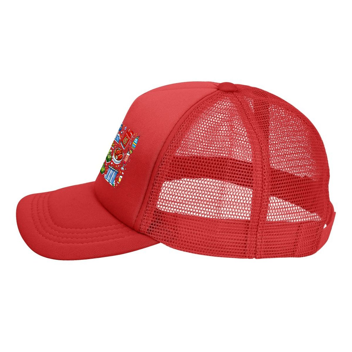 Custom Mesh Baseball Cap (Area Pattern)